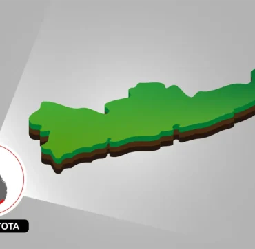 Hambantota District 3D Map