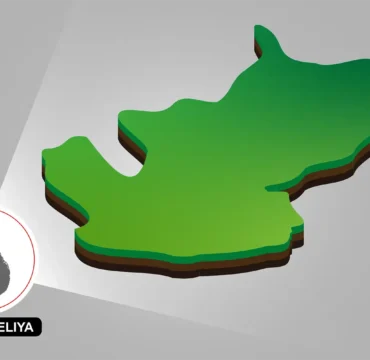 Nuwara Eliya District 3D Map