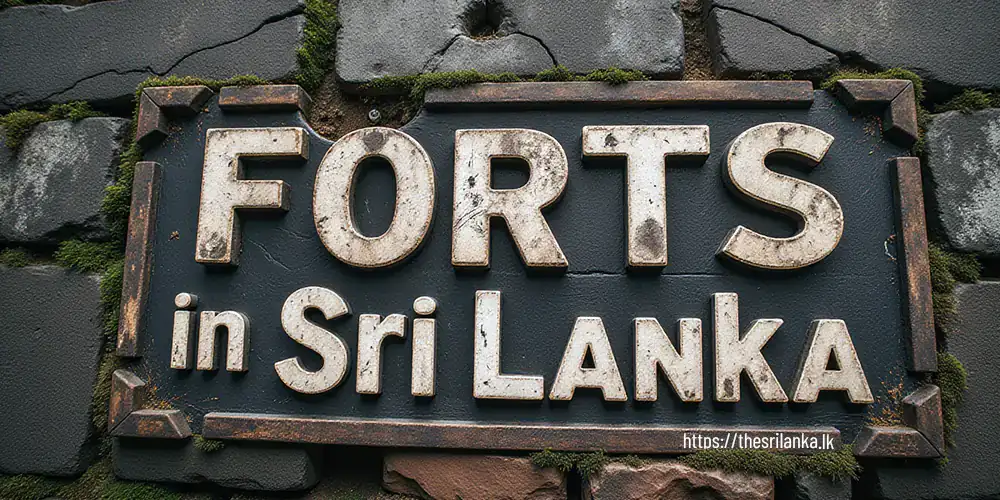 Forts in Sri Lanka
