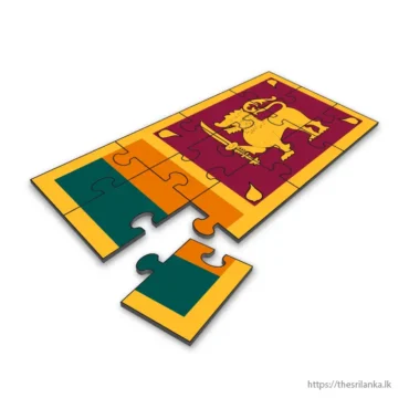 Sri Lankan Flag Puzzle