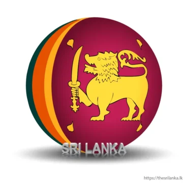 Sri Lankan Flag 3D Vector